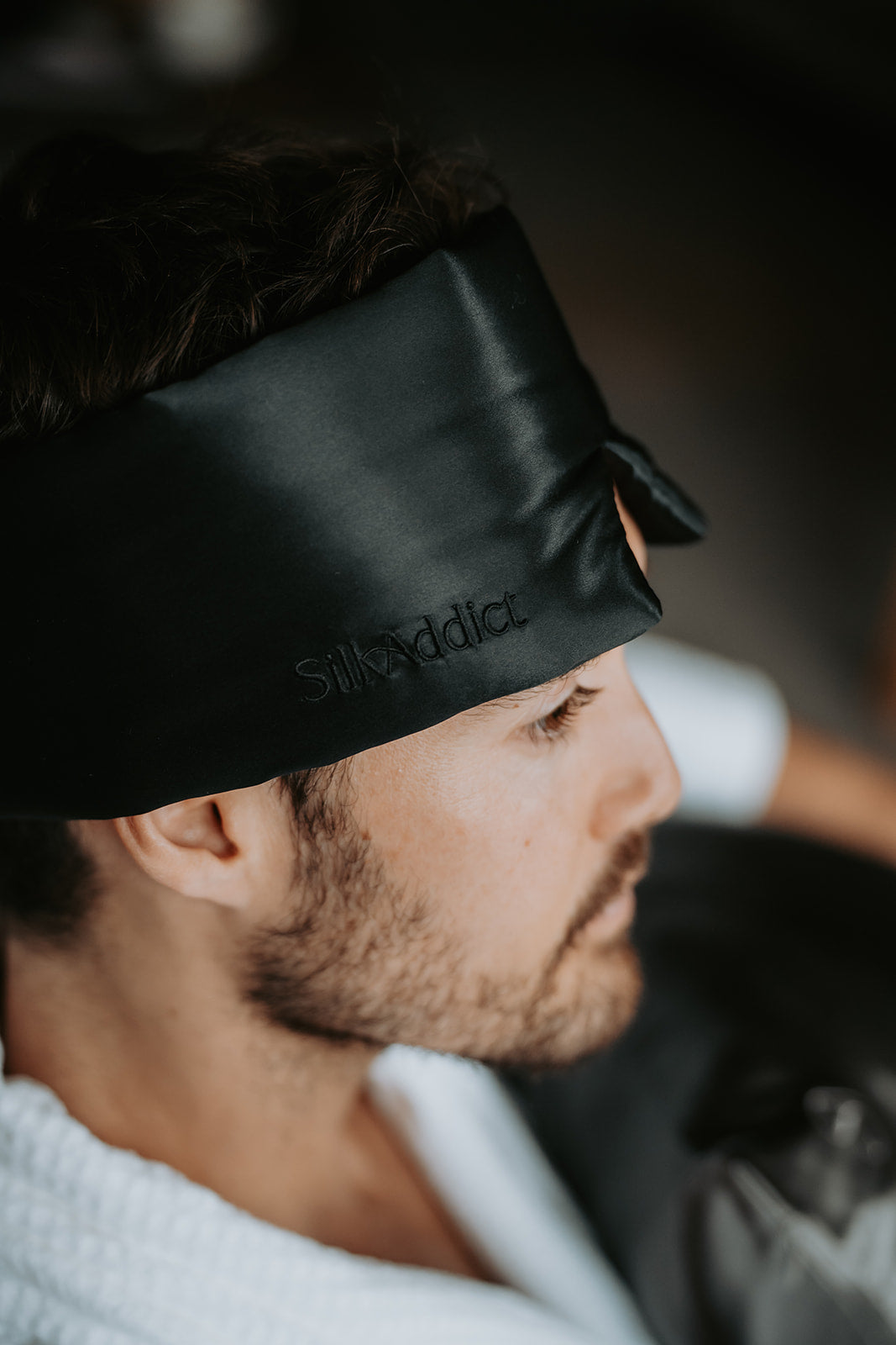 Silk Addict  100% Mulberry Silk Sleep Mask Wrap